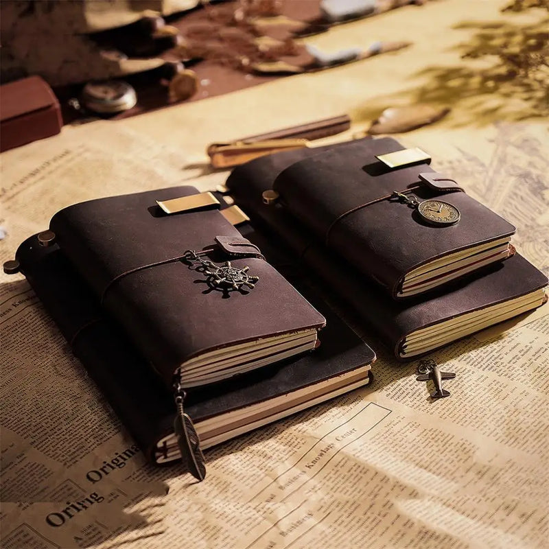 100% Genuine Leather Traveler's Diary