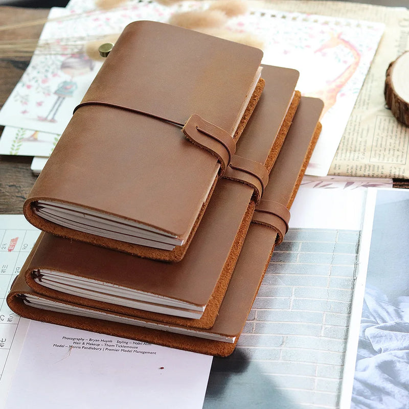 100% Genuine Leather Traveler's Diary