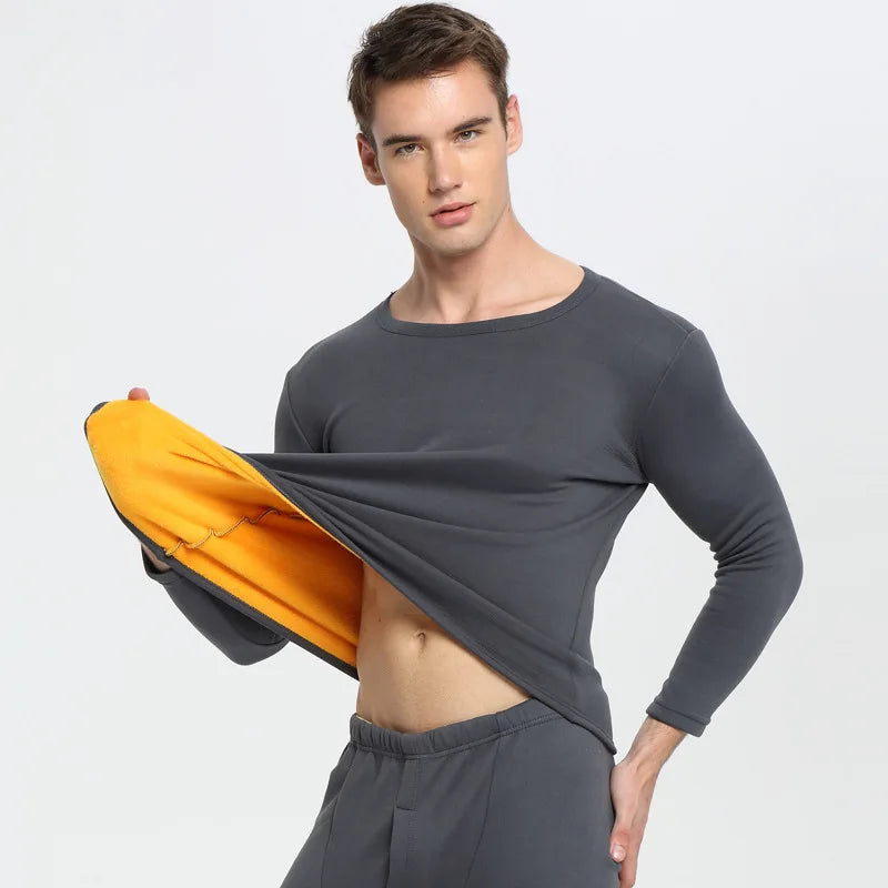 Fleece Lined Thermal Underwear Set