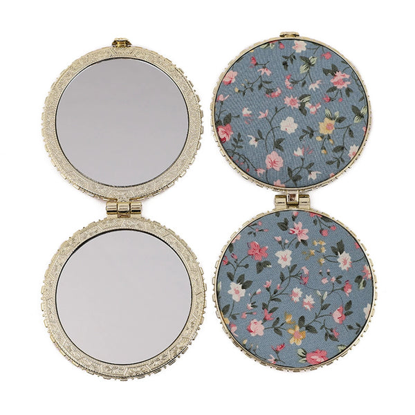 Compact Purse Mirror Double Sided