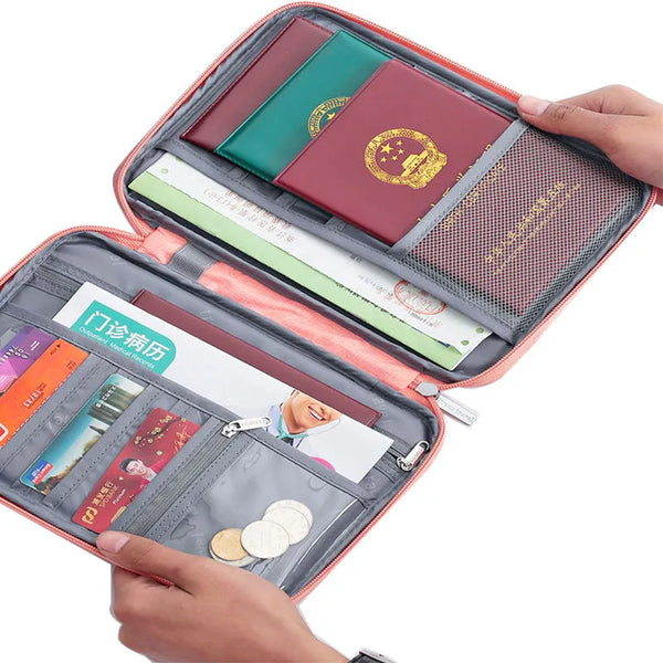 Travel Wallet Passport Holder